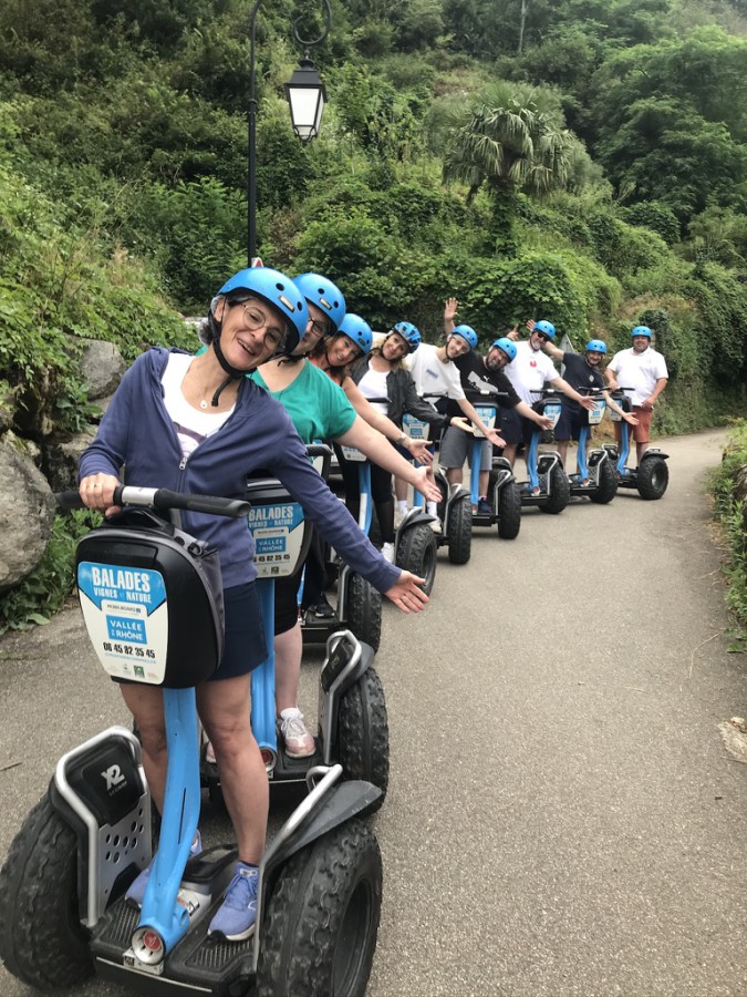 Séminaire d'entreprise balade en gyropode