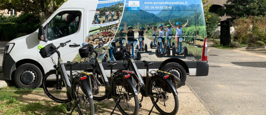 Service itinérance sur la ViaRhona.
