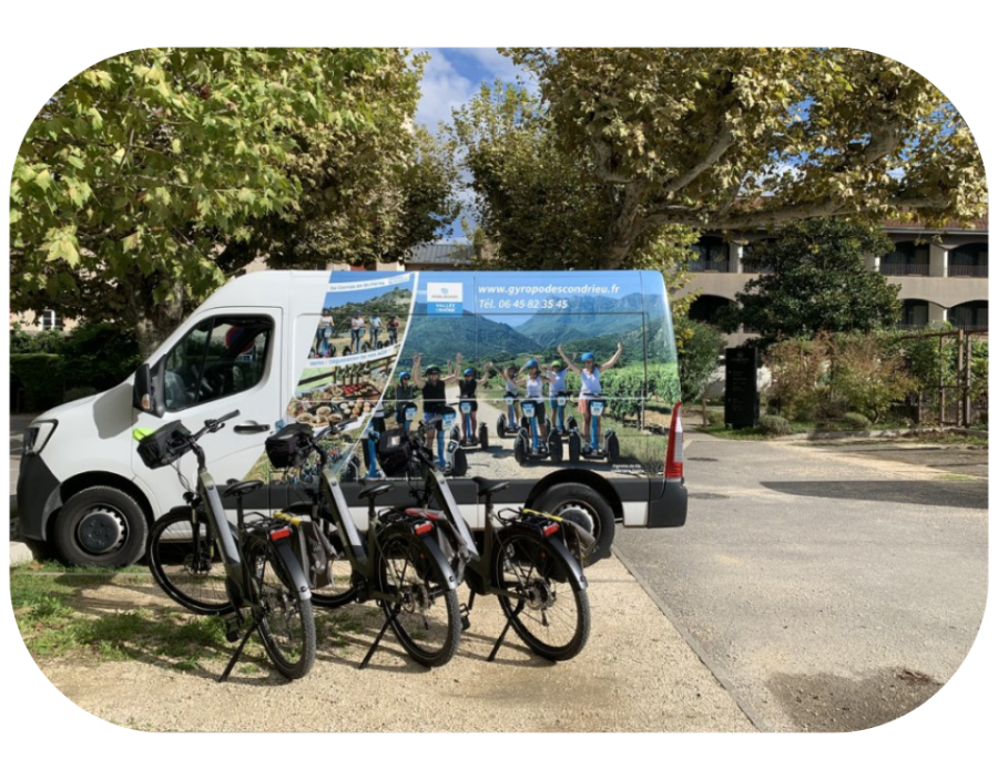 Livraison de vélo sur la ViaRhona, ViaFluvia et DolceVia.